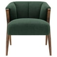 thumbnail image 3 of Pemberly Row 20.5" Fabric Accent Chair in Havana Green/Brown, 3 of 8