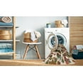 thumbnail image 2 of Ahgly Company Machine Washable Indoor Rectangle Abstract Red Fox Red Area Rugs, 5' x 8', 2 of 7