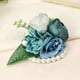 thumbnail image 1 of Brazalete para mujer, regalo para mujer, pulsera elástica con flores para boda, graduación, fiesta, pulsera con flores., 1 of 2