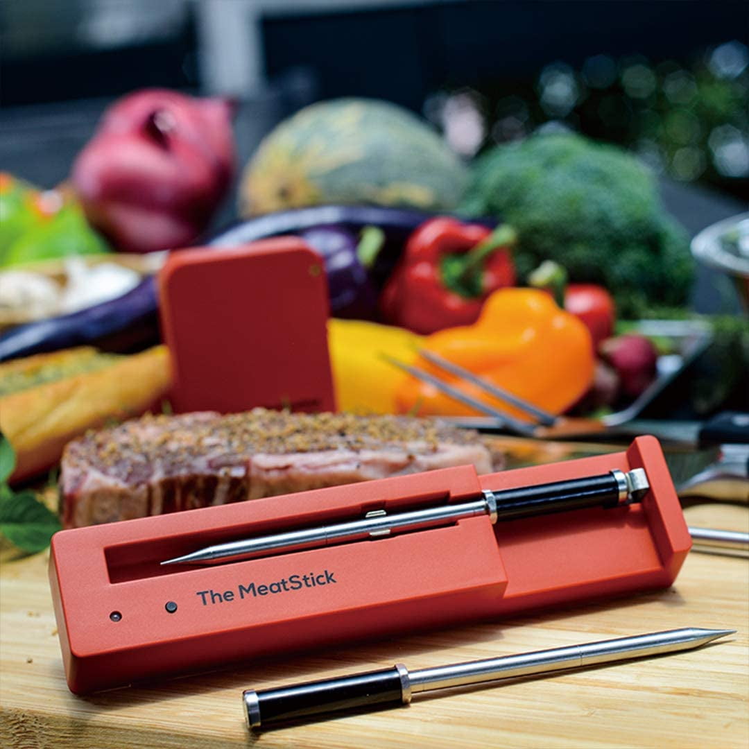 Xtender Set | Smart Wireless Meat Thermometer | 300ft Range Digital Food Probe with Bluetooth | for Smoking, Grilling, BBQ, Air Fryer, Deep Frying, Oven, SousVide, Rotisserie