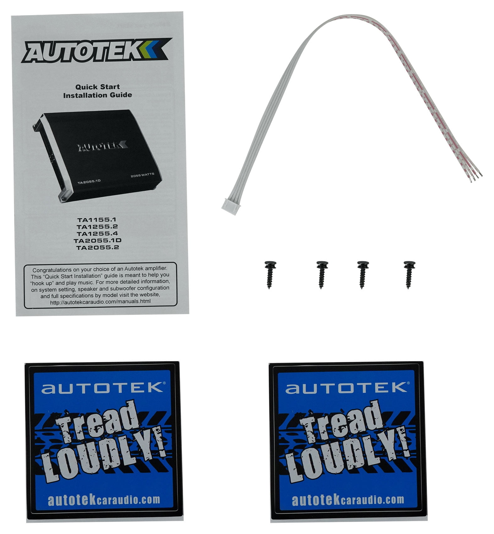 Autotek TA Amplifier 1200 Watt 2 Channel TA1255.2