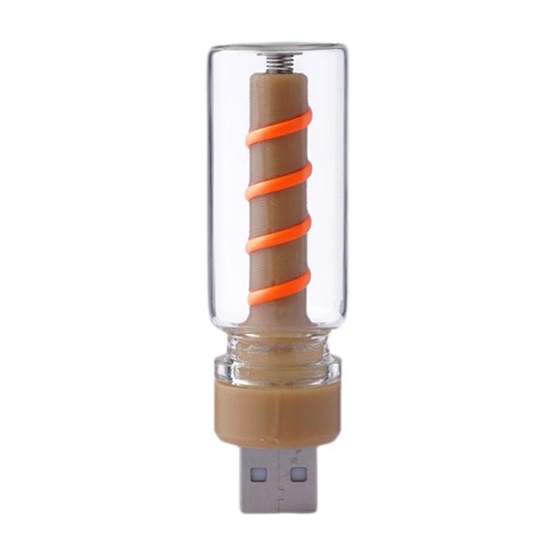 SGACAI Bombilla LED 5V Luz retro flexible con luz ajustable Rojo Verde Rosa GX Azul B9