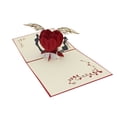 thumbnail image 2 of TIMIFIS Valentines Day Cards Popped Greeting Card Romantic Wedding Valentine's Day Gifts Cards —Spring, 2 of 6