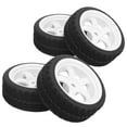 thumbnail image 3 of 4Pcs 65mm Non Slip RC Rubber Tires Wheel Upgrade Accessory Fit for WPL D12 1/10 (012W), 3 of 12
