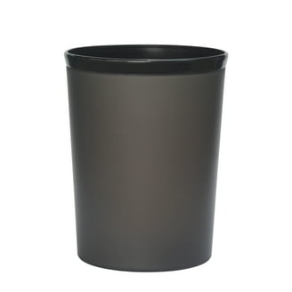 Oil Rubbed Bronze Wastebasket - 2.2 Gallon Metal Trash Can With Open Top | Bathroom Office Bedroom Bin