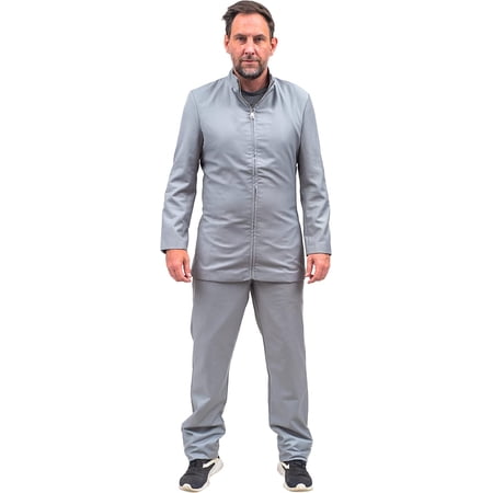 Evil Doctor Man Suit Jacket and Pants Halloween Costume Cosplay