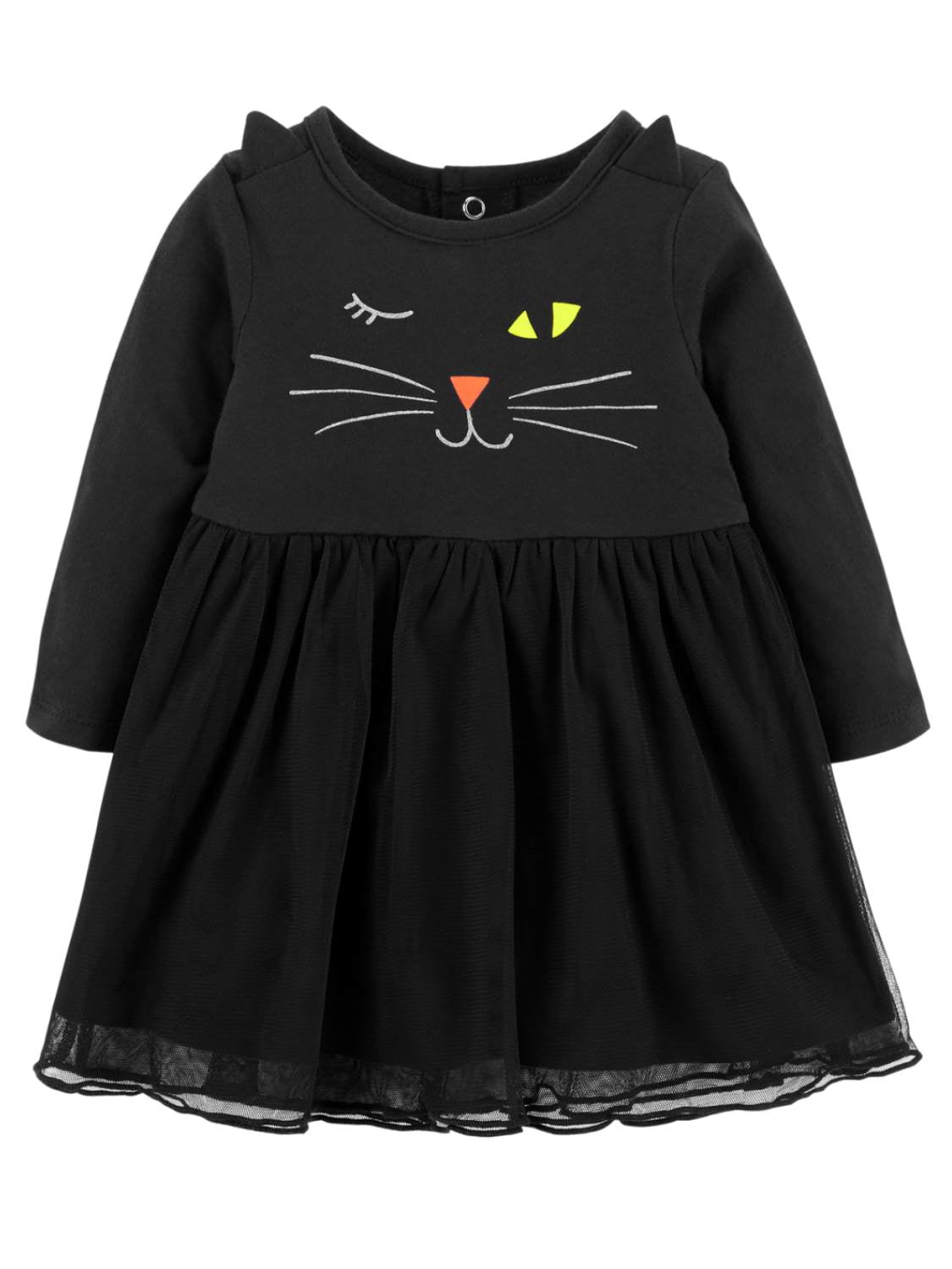 black cat dress