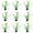 Green1, variant on VMWMSSR 10 Pack Mini Artificial Aquarium Water Grass Fish Tank Decorations Ornament Lifelike Simulated Aquatic For Tank Landscape Decor(Green8-3.93")
