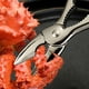 thumbnail image 5 of Juego de herramientas para comer cangrejo de aleación | Kit de mariscos de 3 piezas con pinza para tenedor de cuchara para cangrejo | Desgranadora multifuncional para cangrejos peludos, langostas y, 5 of 8