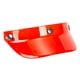thumbnail image 3 of Protector de visera para casco de motocicleta, protector solar de cara abierta, reemplazo y 3 broches rojo, 3 of 8