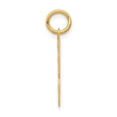 thumbnail image 2 of 14k Yellow Gold Polished Finish Small Size Number 33 Charm Pendant, 2 of 2