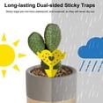 thumbnail image 3 of 36 Pack Odorless Yellow Sticky Traps, Fruit Fly Fungus Gnat Sticky Bug Catcher to Protect Indoor & Outdoor Plants, Non-Toxic Easy to Use, 3 of 5