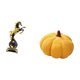 thumbnail image 5 of Colección De Almohadas De Calabaza Con Esculturas De Animales Modernas Para Dormitorio, Sala De Estar, Escritorio, Centro De Mesa, Adorno Decorativo De Felpa, Cojín Para Sofá, 5 of 8