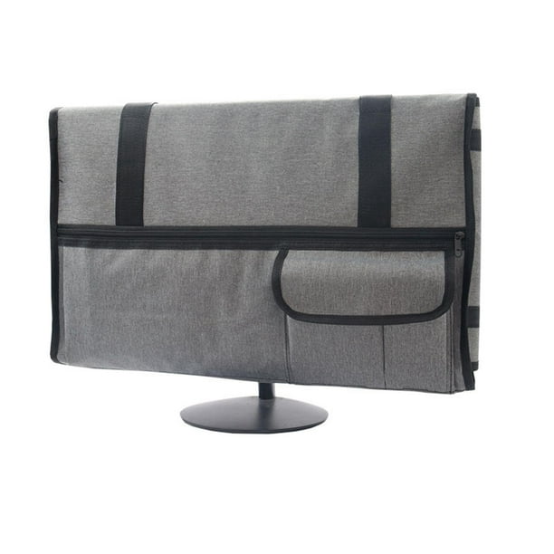 Monitor Carrying Case Strong Buckle Full Protection with Handle Portable Padded Protective Case