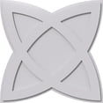 thumbnail image 1 of Ekena Millwork CMP26CM 26 in. OD x 9.75 in. Carré Cosmo Architecture Grade Médaillon de Plafond Contemporain PVC, 1 of 1