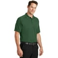 thumbnail image 4 of Sport-Tek T475 Mens Dry Zone Raglan Polo T-Shirt, Forest Green - Small, 4 of 6