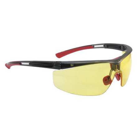 HONEYWELL NORTH Safety Glasses,Amber, Anti-Static T5900LTKA