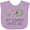 Lavender, variant on Inktastic My Glamma Loves Me Grandchild Boys or Girls Baby Bib
