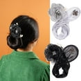 thumbnail image 5 of SSKFHGI Ball Hair Clip Flower Hair Bun Roller Flower Hair Clip Lazy Hair Curler, 5 of 8