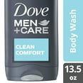 thumbnail image 3 of Dove Men Plus Care Clean Comfort Body and Face Wash - 13.5 oz, 6 Pack, 3 of 5