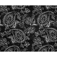 thumbnail image 5 of oneOone Polyester Lycra Black Fabric Block Craft Projects Decor Fabric Printed By The Yard 56 Inch Wide, 5 of 5