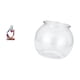 thumbnail image 5 of Figura Decorativa De Resina Con La Estatua Del Pensador Abstracto Y Pequeño Acuario Transparente. Ideal Para Decorar El Hogar: Cajón, Oficina, Tienda, Estantería, Escritorio, Sala De Estar O, 5 of 8