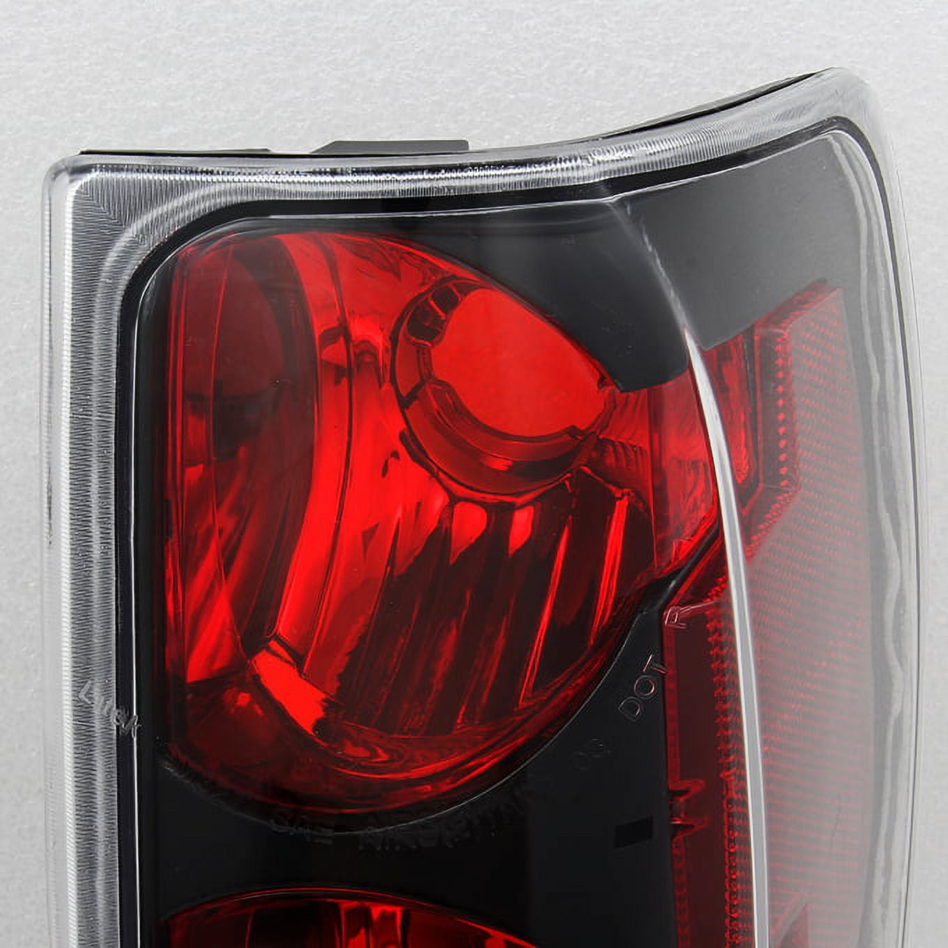 AKKON - For 2004 2005 2006 2007 2008 2009 2010 2011 2012 Chevy Colorado | GMC Canyon Black Tail Lights Pair Set