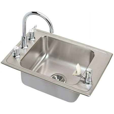 Elkay Drkad311955c 31" Single Basin Drop-In Stainless Steel Utility Sink - Stainless Steel