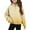 04-Yellow, variant on Atogsazn Kids Girls Half Zip Sweatshirt Long Sleeve Pullover Sweatshirts Oversized Hoodie Tops with Pocket 05-Pink 13-14 Years