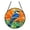 E001- A, variant on Stained Glass Suncatcher, 2D Acrylic Cat Stained Glass Window Hanging, Wildlife Decor Wall Hanging Accent, 8 Inch Diameter Decorative Hanging Ornament, Calico Cat Reading Book