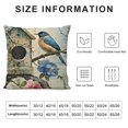 thumbnail image 5 of SHANXI Throw Pillow Covers Outdoor Home Decor Style Linen Pillow Cushion Case Cover for Sofa Bed 20x20in, 5 of 5