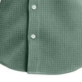 thumbnail image 5 of Long Sleeve Shirts for Men, Mens Long Sleeve Button Down Shirts Wrinkle Free Stretch Untucked Dress Shirts Business Casual Shirt, 5 of 6