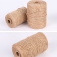 thumbnail image 2 of Cuerda Marrón Duradera De Yute Natural De 100M Para Envolver Regalos, Embalaje Industrial Resistente, Embalaje De Reciclaje De Jardinería Yuarrent HA023238-00, 2 of 5