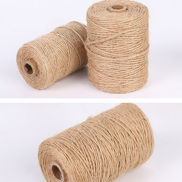 Jute Rope Handmade Twine Cord Crafts Sewing Gift Packing Strings Home  Wedding Gardening Event Party Scrapbooking Supplies 