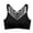 Black, variant on QLEICOM Everyday Bras for Women, Women's Comfort Lift Wirefree Bra Butterfly Back Underwear Without Steel Ring And Mark Large Vest Brass No Underwire Beige Cup 40/90B