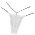 thumbnail image 1 of Gibobby Calzoncillos de encaje para mujer sexys Calzoncillos de encaje sexy para mujer Calzoncillos de gancho de malla transparente para mujer(Blanco,M), 1 of 5