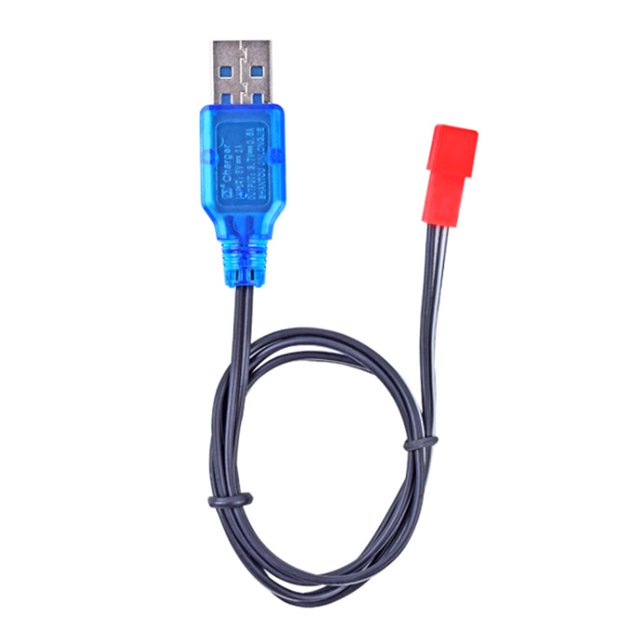 LOVEVER 3.7V Battery Charging Units USB Battery Charger For JST-2P reverse Female Plug