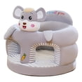 thumbnail image 4 of Cartoon Animals Baby Support Sofa Chair Baby Support Floor Seat Cartoon Animals Plush Toddler Sofa Chair Support Floor Seat Back Head Seat (just ，no Fill）, 4 of 4