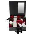 thumbnail image 1 of Regalo único hecho a mano en forma de delicada flor con caja de regalo Dispensador de jabón romántico con pétalos de rosa, 1 of 8