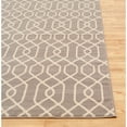 thumbnail image 4 of World Rug Gallery  Modern Trellis Pattern Area Rug Brown 5' x 7' 5' x 8', 6' Runner Indoor Living Room, Bedroom, Dining Room Rectangle Modern &, 4 of 5
