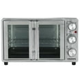 thumbnail image 2 of Courant Countertop French Door Convection Toaster Oven & Broiler for Easy and Even Baking, Bake Broil Toast Oven, Fits 9x13’ Baking Pan, 6-Slices, 10’’ Pizza, Convection Oven w/ 3 Control Knobs, 2 of 4
