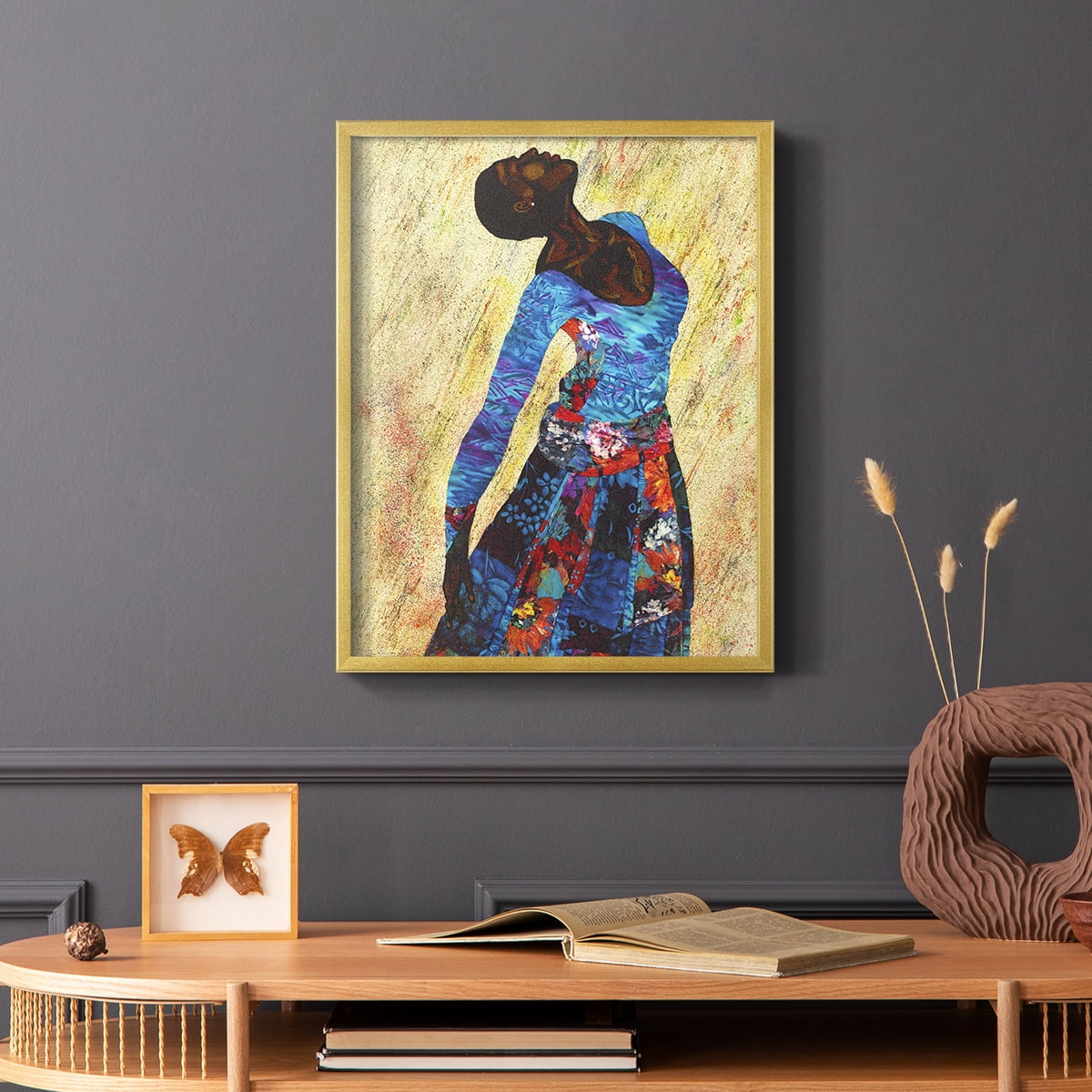 Woman Strong IV Framed Print - Solid Wood in Single Picture Frame Solid Wood 2 Framed Print