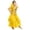 Yellow, variant on uikmnh Girls Traditional Dance Performance Outfit with Flowing Skirt for Stage Ethnic Belly Dance Color:Yellow,Size:2-3 Years