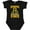 AB-Black, variant on Inktastic Kansas the Sunflower State Boys or Girls Baby Bodysuit