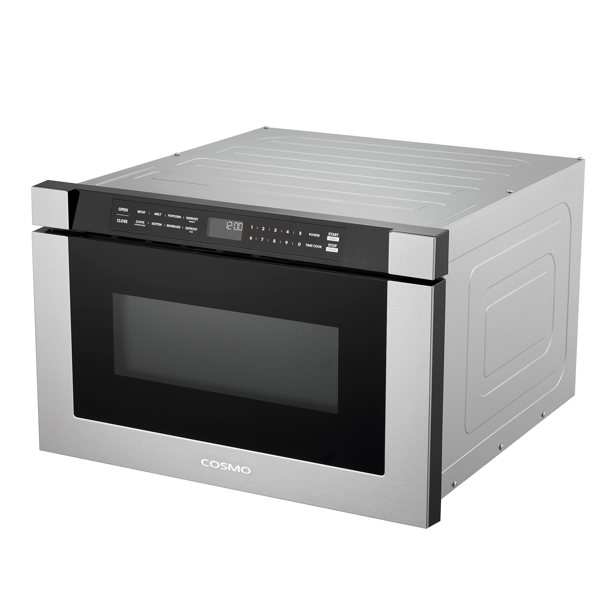 24 in. Built-in Microwave Drawer 1.2 cu. ft. Capacity in Stainless Steel