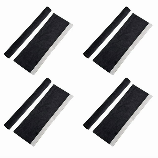 8X Refrigerator Door Handle Cover Kitchen Appliance Decor Handles Antiskid Protector Gloves Black