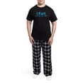 thumbnail image 5 of CafePress - I Fart What's Your Super Power? Men's Dark Pajam - Men's Dark Loose Fit Cotton Pajama Set, 5 of 7