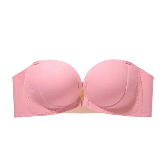 SCSAlgin Strapless Bra |Multiway Lightly Lined Strapless, Underwire Bra for Women with Convertible Straps