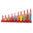 thumbnail image 2 of Rushawy Add Subtract Abacus Educational Bead Counter for Preschool Toddlers Children, 2 of 9