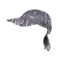 thumbnail image 4 of para cabeza, bandana, gorro con visera, regalo, gorra con visera para el sol, ideal para ir de , montar o al libre. Gris, 4 of 8